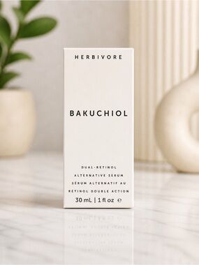 Herbivore Bakuchiol Dual-Retinol Alternative Serum – 1 fl oz / 30 mL